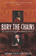 The cover of the book 'Bury the chains'