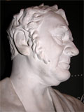 A photo of a bust of Thomas Clarkson