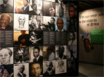 Photograph of the Legacy section, International Slavery Museum