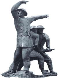 statue of soldiers