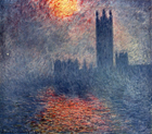 Houses of Parliament, London, by Claude Monet