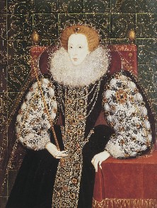 Elizabeth I (1533-1603), English school, formerly attributed to John Bettes the Younger (fl 1570 – d 1616), about 1590
