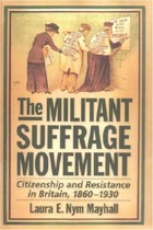 Book cover: The Militant Suffrage Movement