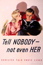 An old poster from the Royal Naval Museum