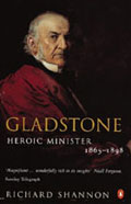 Book cover: Gladstone: Heroic Minister, 1865-1898