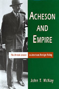 Book cover: Acheson and Empire