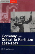 Book cover: Germany from Defeat to Partition