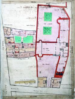 Clothworkers' Hall, The Treswell Survey, 1622