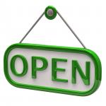 Open (access) sign