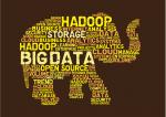 Elephant word cloud for big data