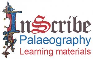 InScribe Palaeography and Manuscript Studies logo