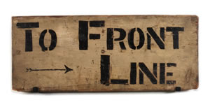 Trench sign