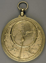 A photograph of an astrolabe