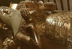 A details from the effigy of the Black Prince