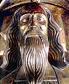 A photograph of Edward III's tomb effigy