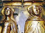 The effigies of Anne of Bohemia and Richard II