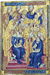 The Liber Regalis, showing Richard and Anne of Bohemia