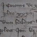 A detail of Richard II's treasure roll