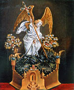 A painting of St Michael