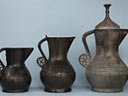 A photo of three jugs