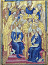 The coronation of Richard II, an illumination